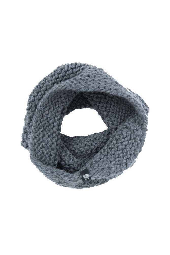 CHUNKY COWL ALPINE WOOL GRAYN NO. 1