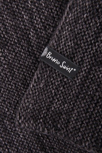 MERINO WOOL COWL EGGPLANT