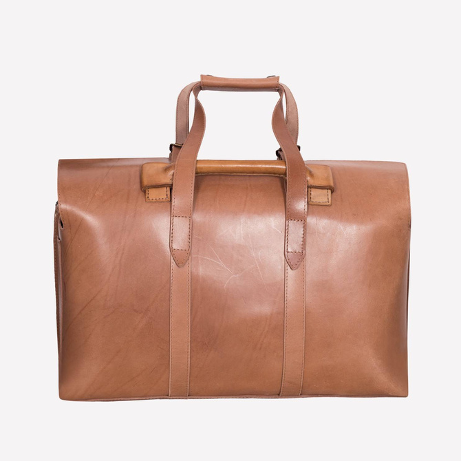 Travel bag unisex  leather NO.180