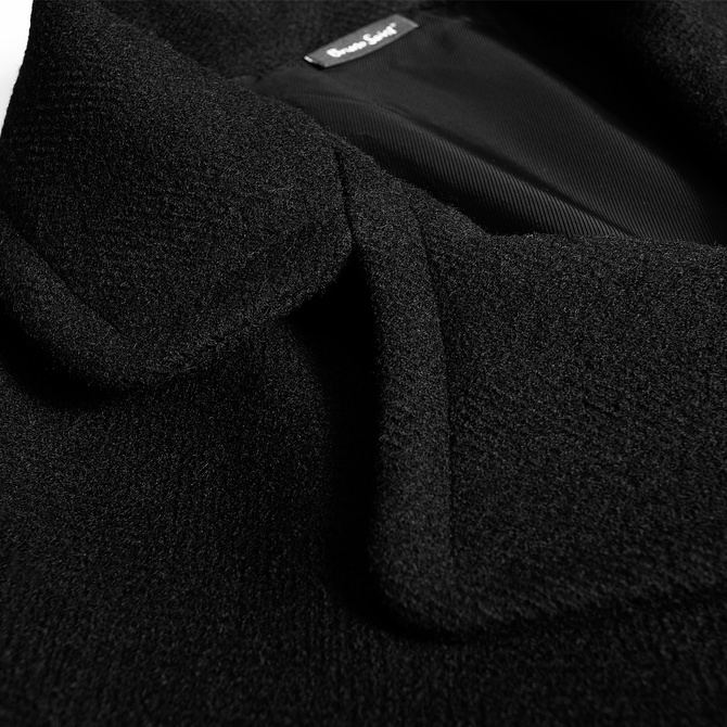 AWANGARDOWY MINIMALISTYCZNY PŁASZCZ PHILO 100% WEŁNA