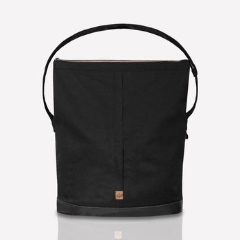 Cotton and leather black NO.170