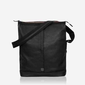 Torba męska / unisex skórzana czarna NO.171