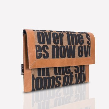 Clutch, teal, prussian blue bag NO. 133