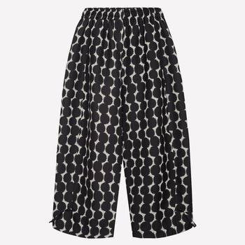 SPODNIE BALOON W NIEREGULARNE KROPKI WEŁNA Z BAWEŁNĄ