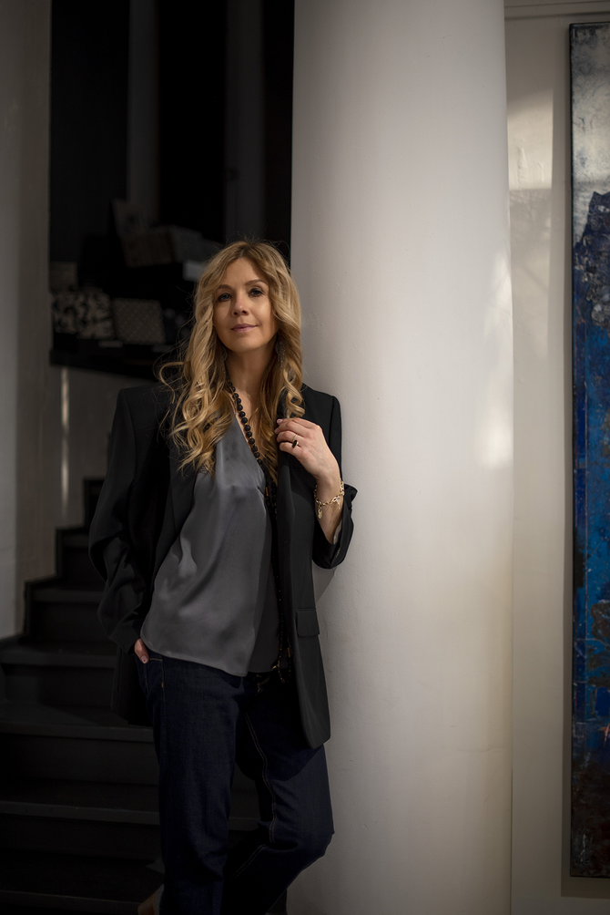 SILK GREY BLOUSE GREY