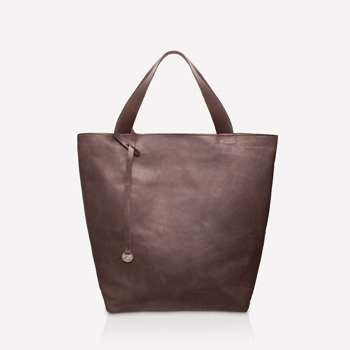 Torba ze skóry shopper brązowa NO.113