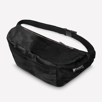 Calf hair leather bum bag NO.150