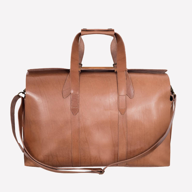 Travel bag unisex  leather NO.180