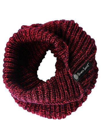 Burgund cowl merino wool.