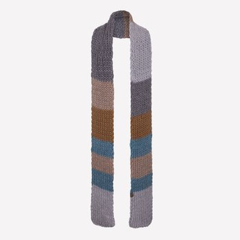 SCARF NATURAL MULTICOLOR BLUE NO.8