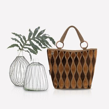 Shopper bag NO.123 camel beige brown.