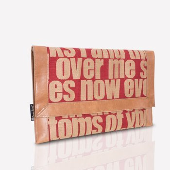 Clutch, brick red, NO. 132