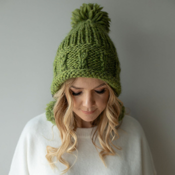 Alpaca and wirgin wool hat. 