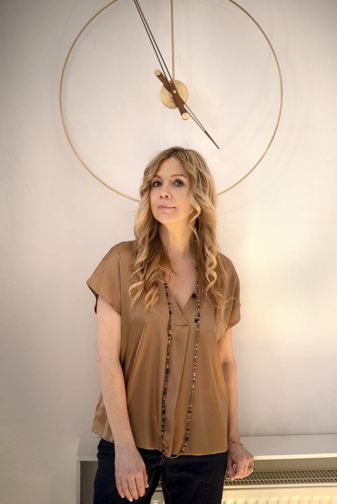 SILK BLOUSE CAMEL