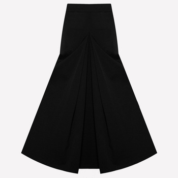 SPÓDNICA PREMIUM MIO WEŁNA KONTRAFAŁDY