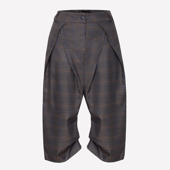 Graphite wool way-out trousers NO.4