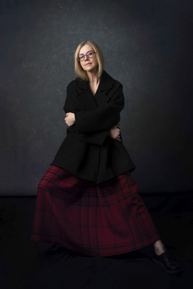 AWANGARDOWY MINIMALISTYCZNY PŁASZCZ PHILO 100% WEŁNA