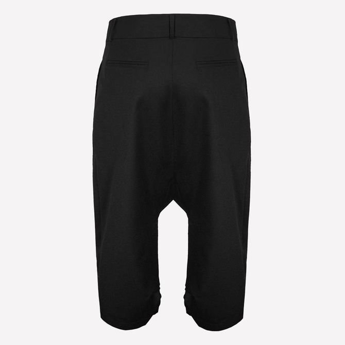 Black wool way-out trousers NO.5