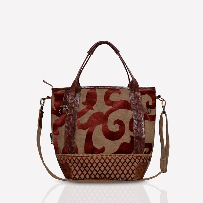 Torba boho burgund NO.122