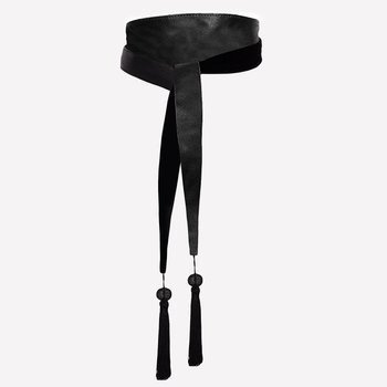 Pasek ze skóry w kolorze czarnym NO.5